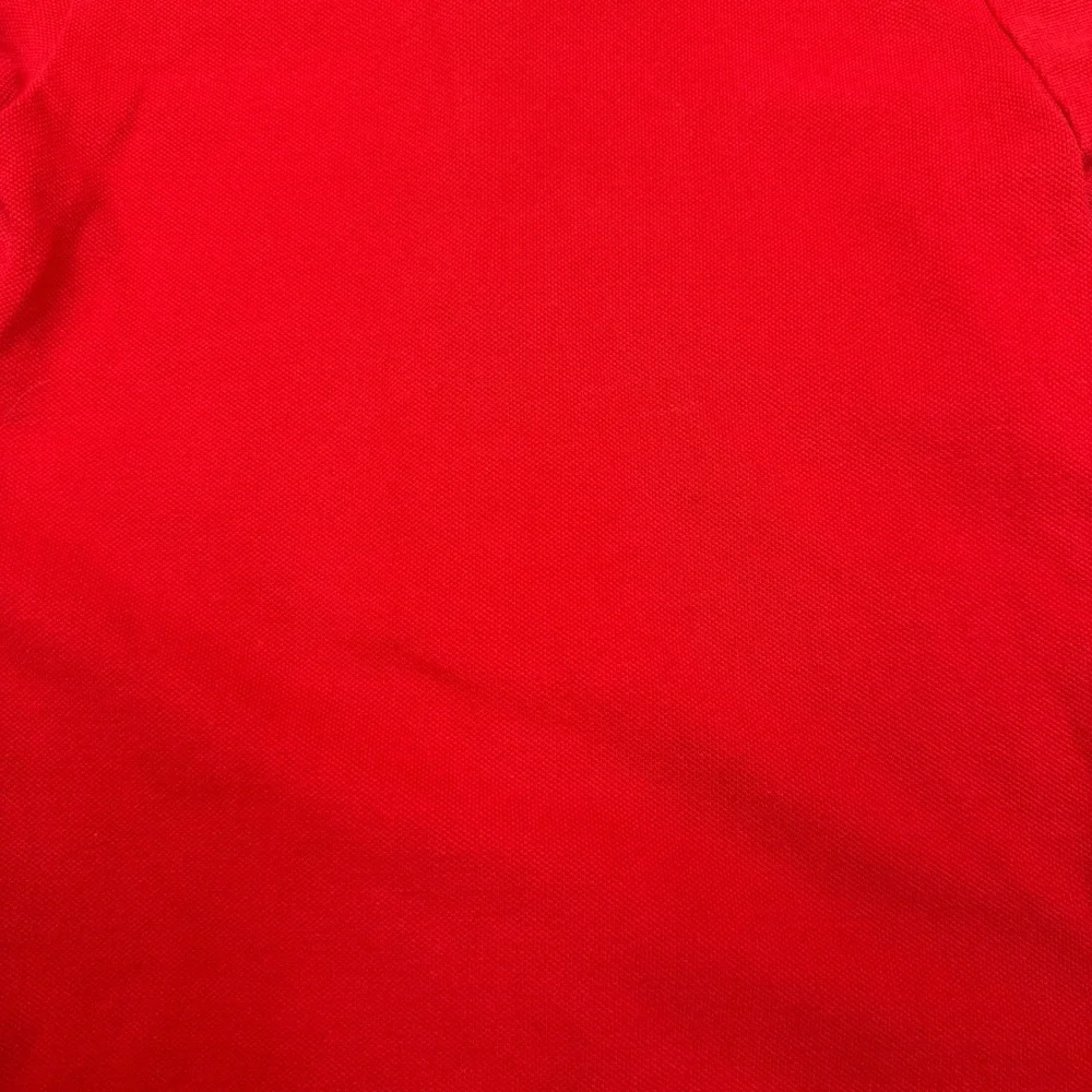 Kids Ralph Lauren‎ Red Short Sleeve Polo Shirt Navy Embroidered Pony Logo Size 5